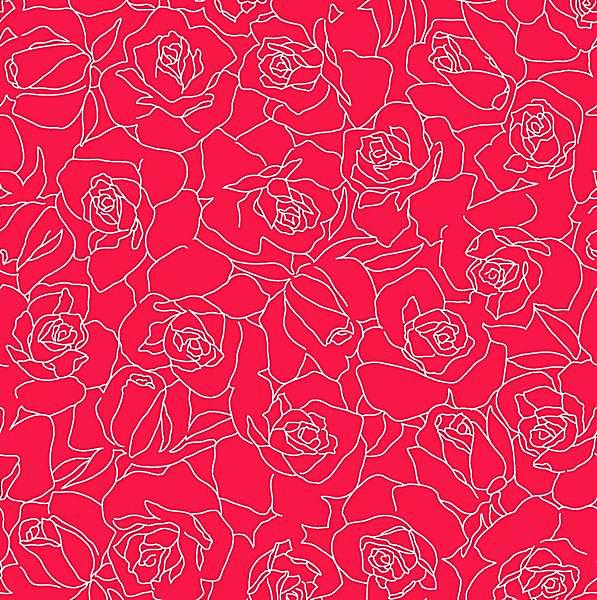 抽象玫瑰花源文件背景图花纹边框