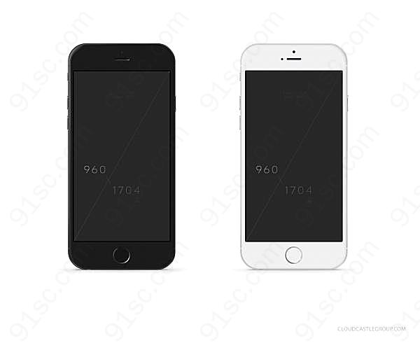 iphone6手机模板ps素材创意概念