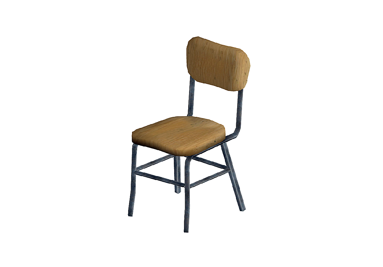 课桌椅子png元素设计