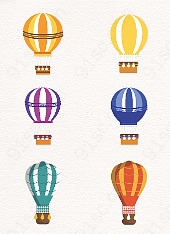 卡通矢量促销漂浮氛围漂浮气球设计