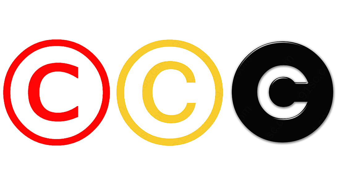 版权标识免抠png透明图层素材设计图标
