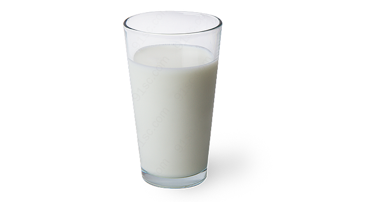 一杯牛奶png元素生物静物设计产品