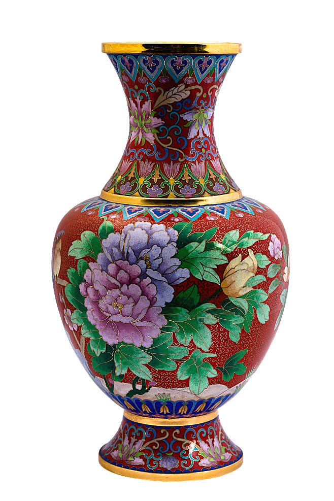 中国风花瓶实物产品
