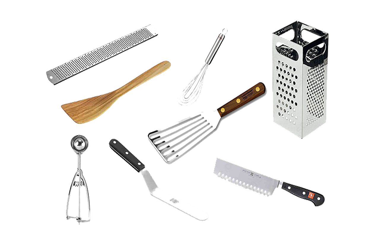各类厨具实物照png元素