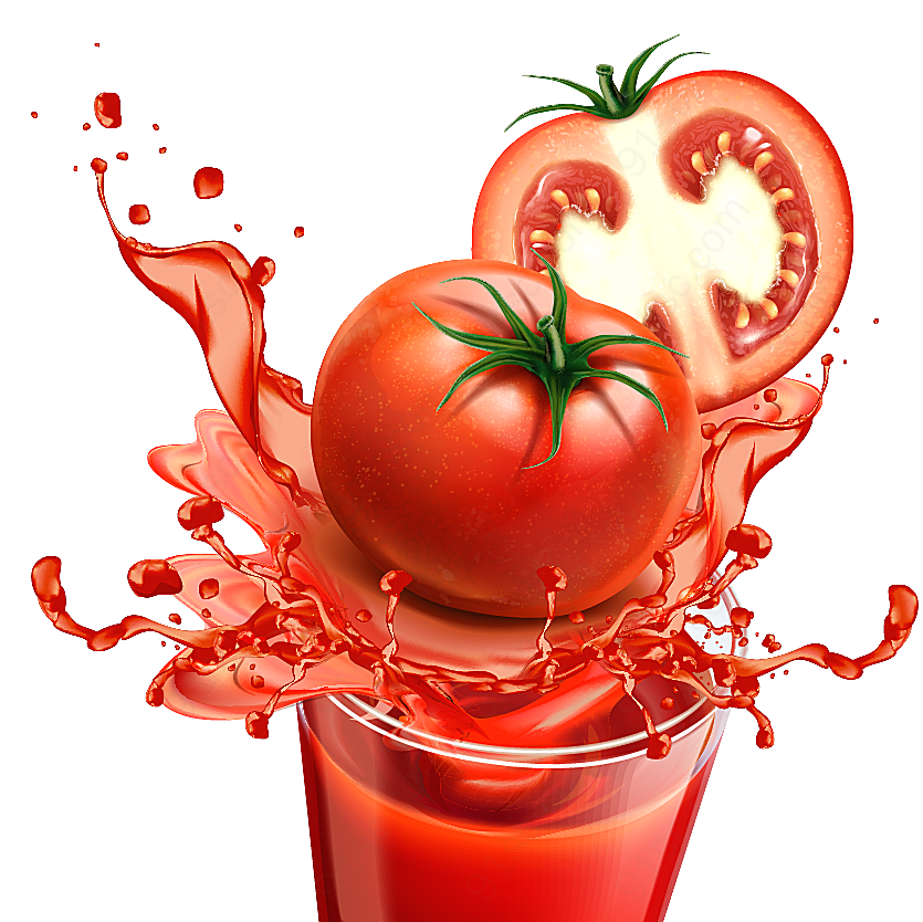 1111111111西红柿 番茄(835x834)效果元素