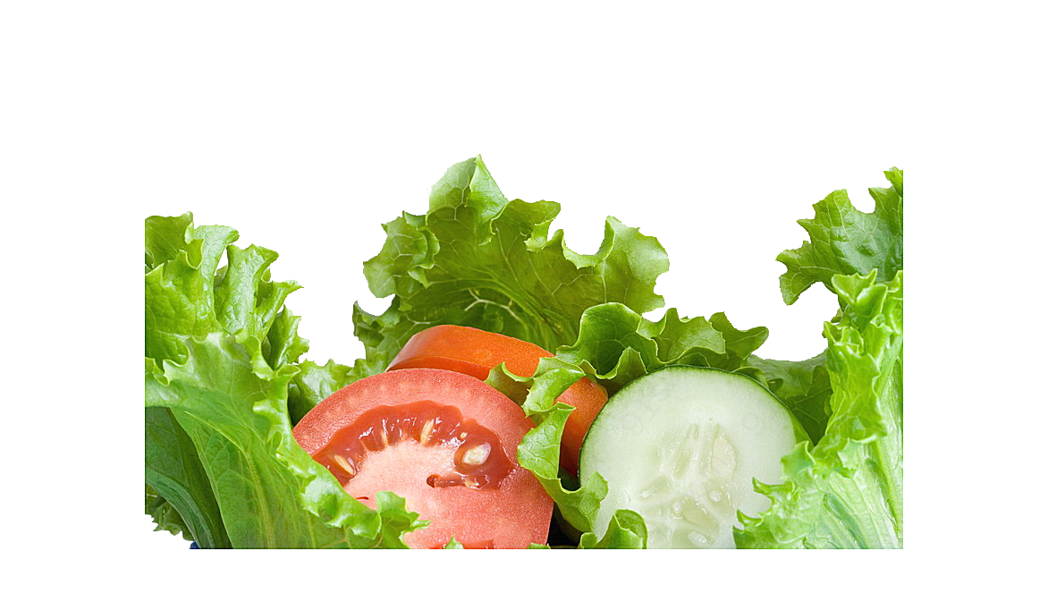 西红柿黄瓜生菜蔬菜png元素设计