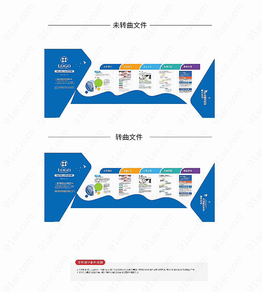 创意企业公司简介形象墙设计文化墙